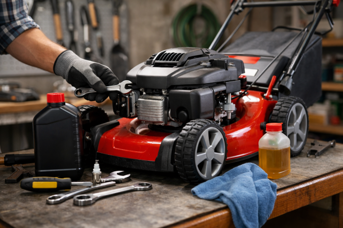 preparar cortacésped primavera